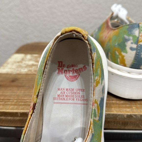 Dr Martens Lester Tie Dye Cavas Shoes Size 6 - Picture 7 of 8